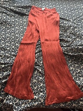 Joie Terracotta Wide Leg Pants